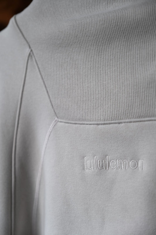 Lululemon Plush Fleece Funnel Neck Half Zip Sweatshirt 寬短版半拉鍊立領上衣