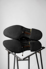 Carol Christian Poell CCP AM/2600L Derby Shoes 奧地利先鋒品牌 深墨綠染色袋鼠皮德比鞋