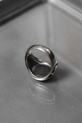 925 Sterling Gothic Cross Signet Ring Medieval Style 哥德十字印章戒 中世紀風格