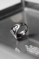 925 Sterling Gothic Cross Signet Ring Medieval Style 哥德十字印章戒 中世紀風格