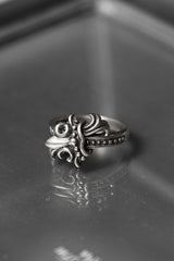925 Sterling Gothic Fleur-de-Lis Ring 哥德式百合花戒指