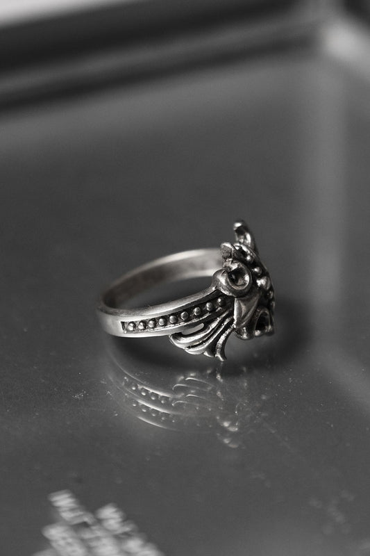 925 Sterling Gothic Fleur-de-Lis Ring 哥德式百合花戒指
