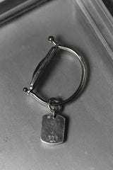Vintage Cadillac Sterling Silver Key Ring Car Shape Tag Charm 古董車型吊牌鑰匙圈
