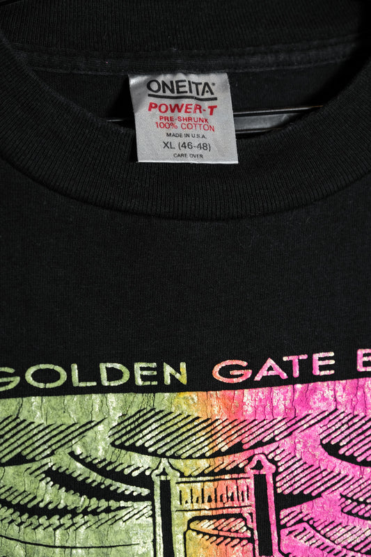 The Golden Gate Bridge Vintage Tee Made in USA Single Stitch