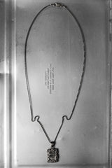 Vintage Silver Frame Necklace 復古方框項鍊