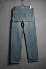 MIHARA YASUHIRO Wash Denim Pack Jeans 三原康裕 反摺口袋水洗丹寧褲