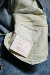 MIHARA YASUHIRO Wash Denim Pack Jeans 三原康裕 反摺口袋水洗丹寧褲