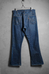 Levi’s 1970’s Vintage 646 Orange Tab Flared Denim Jeans 42Talon Zipper 原版70年代橘標 丹寧喇叭褲