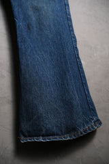 Levi’s 1970’s Vintage 646 Orange Tab Flared Denim Jeans Scovill Garlock Zipper 原版70年代橘標 丹寧喇叭褲