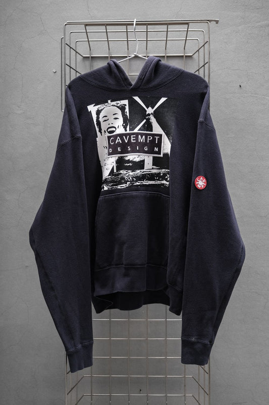 CAV EMPT (C.E.) Design Hoodie 日本街頭品牌 貼布印花帽踢 日本製