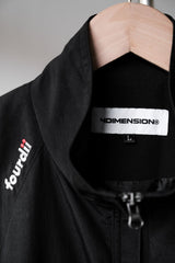 4dimension (DS-165B) HQ Jacket Taiwan designer brand double zipper stand collar windproof jacket