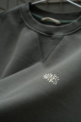MADNESS Reverse Weave Logo Sweatshirt 余文樂主理品牌 側邊螺紋大學踢