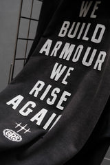 GRS X NAG SUN FADED LIGHTWEIGHT DESTROYED ZIP-UP HOODIE 香港街頭品牌 水洗破壞連帽拉鍊外套
