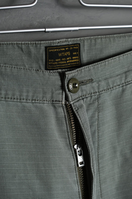 WTAPS 16S/S Ripstop Military Cargo Trousers 西山徹 抗撕裂布六口袋軍褲