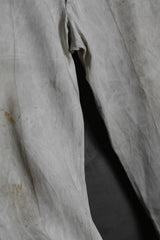 French Vintage Dirty Cotton Work Pants 法國古著 棉質斜紋布工裝褲