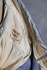 1950’s Vintage “Higgins Slacks” Gabardine Tuck Pants Talon Zipper Rockabilly 古著麻料打褶高腰西裝褲