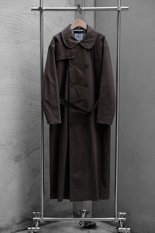 röyksopp gakkai 蘑菇學會 F/W16 Double Breasted Coat 香港設計師品牌 棉質雙排扣大衣
