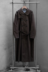 röyksopp gakkai 蘑菇學會 F/W16 Double Breasted Coat 香港設計師品牌 棉質雙排扣大衣