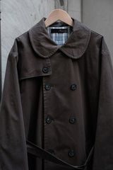röyksopp gakkai 蘑菇學會 F/W16 Double Breasted Coat 香港設計師品牌 棉質雙排扣大衣