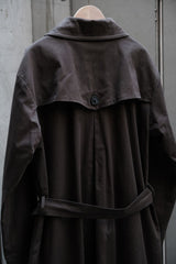 röyksopp gakkai 蘑菇學會 F/W16 Double Breasted Coat 香港設計師品牌 棉質雙排扣大衣