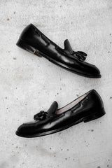 Alden Shoes Shell Cordovan 664 Tassel Loafers Ribbon Black 黑色馬臀皮流蘇樂福鞋