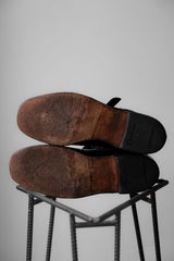 Vintage Leather Monk Strap Boots 復古皮革孟克綁帶靴