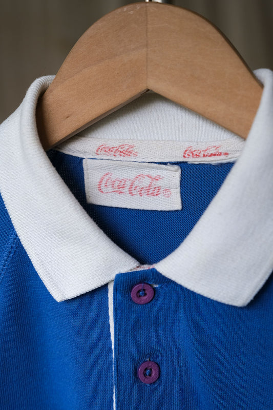 Coca Cola 90’s Vintage Rugby Polo Shirt 可口可樂 古著橄欖球衫