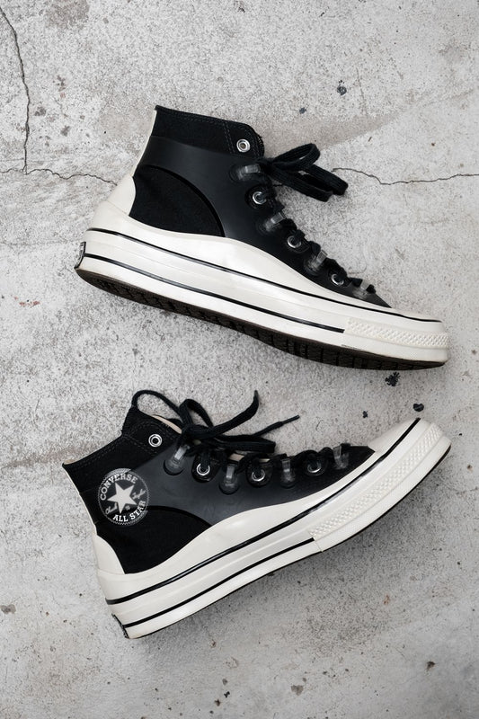 CONVERSE x KIM JONES Chuck 70 設計師聯名款 TPU透明塑膠包覆高筒帆布鞋