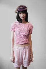 Vintage Popcorn Tops 復古彈性爆米花褶皺上衣 (多款可選)