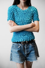 Vintage Popcorn Tops 復古彈性爆米花褶皺上衣 (多款可選)