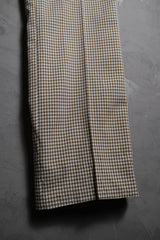 1970~80’s Vintage Check Polyester Disco Pants Talon Zipper 美國古著 迪斯可滌綸長褲
