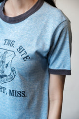 Vintage Air National Guard Gulfport Mississippi Ringer Tee 古著滾邊短T
