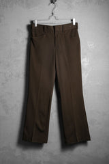 LEE 1970~80’s Vintage Polyester Disco Flared Pants Talon Zipper 古著滌綸喇叭褲