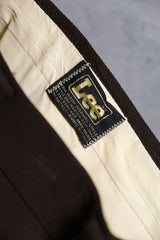 LEE 1970~80’s Vintage Polyester Disco Flared Pants Talon Zipper 古著滌綸喇叭褲