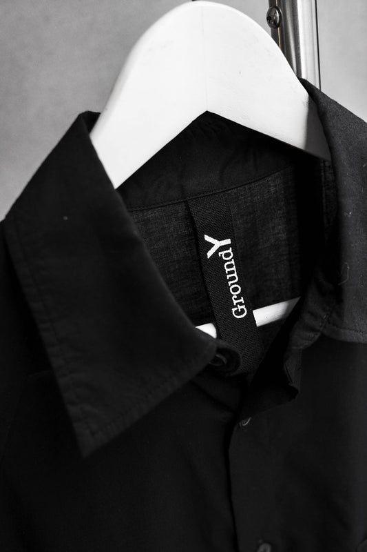 GROUND Y Yohji Yamamoto Cotton Oversized Shirt 山本耀司支線 棉質寬鬆長袖襯衫