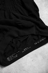 ROA HIKING Round Neck 2.0 3D Seamless Black 義大利戶外機能品牌 圓領立體針織保暖毛衣