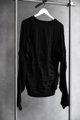 ROA HIKING Round Neck 2.0 3D Seamless Black 義大利戶外機能品牌 圓領立體針織保暖毛衣