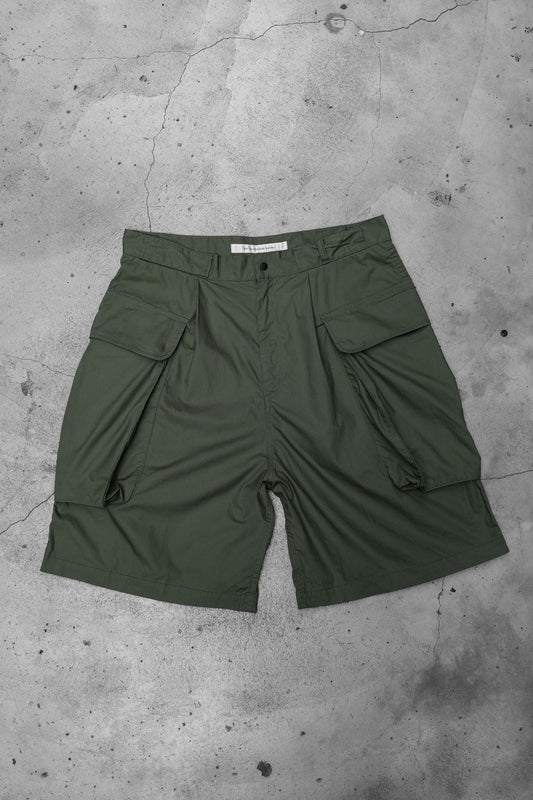 EEL  <easy earl life>Products Jump Shorts Japanese designer brand cotton large pocket shorts made in Japan</easy>