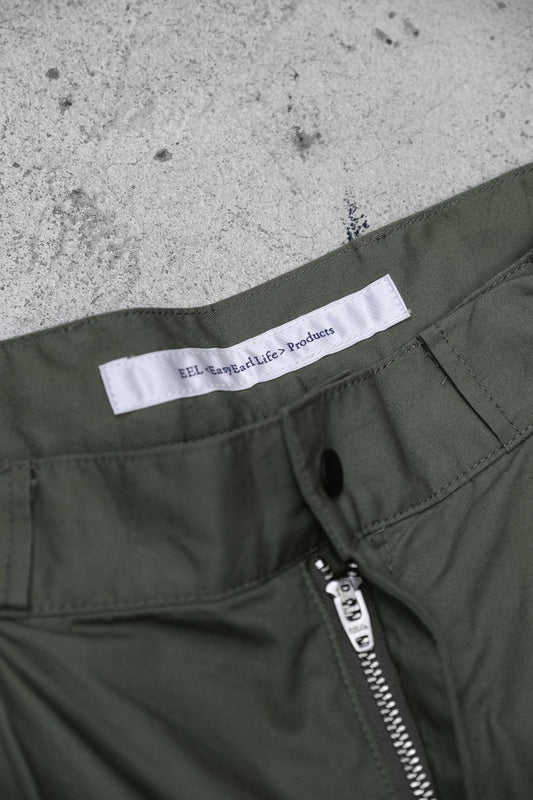 EEL  <easy earl life>Products Jump Shorts Japanese designer brand cotton large pocket shorts made in Japan</easy>