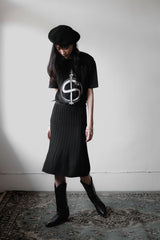 Snake Caduceus Logo Short Tee