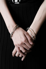 Minimalist Bead Chain 999 Silver Bracelet