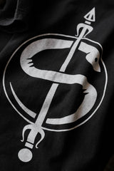 Snake Caduceus Logo Short Tee