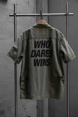 NEIGHBORHOOD 17S/S BDU C-SHIRT 瀧澤伸介 抗撕裂布軍裝襯衫