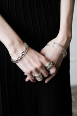 Minimalist Bead Chain 999 Silver Bracelet