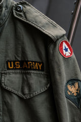 U.S.ARMY 1960’s M-51 Vietnam War Embroidered Field Jacket OG-107 美軍公發 越戰老虎紀念刺繡野戰夾克 Crown Zipper