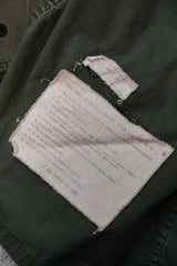 U.S.ARMY 1960’s M-51 Vietnam War Embroidered Field Jacket OG-107 美軍公發 越戰老虎紀念刺繡野戰夾克 Crown Zipper
