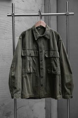 U.S.ARMY 1940’s M-43 HBT Jacket 美軍公發 13星釦人字紋野戰襯衫夾克
