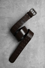 MARC JACOBS Double-hole Leather Belt 義大利製 雙排孔皮帶
