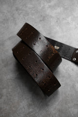 MARC JACOBS Double-hole Leather Belt 義大利製 雙排孔皮帶