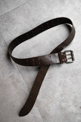 MARC JACOBS Double-hole Leather Belt 義大利製 雙排孔皮帶